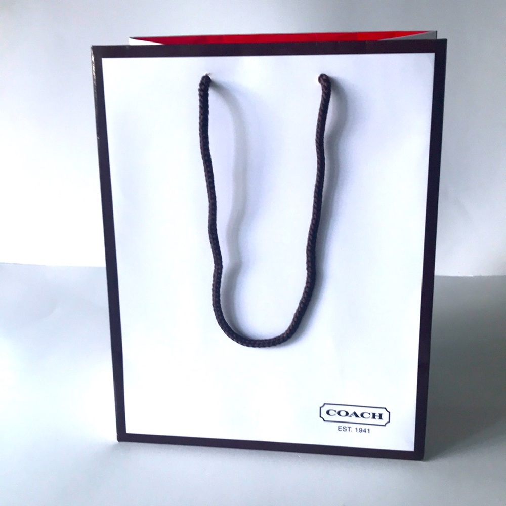 COACH shopping bag